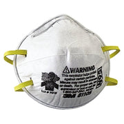 N95 Particulate Respirator, Half Facepiece, Two Fixed Straps, Non-Oil Particles, White
