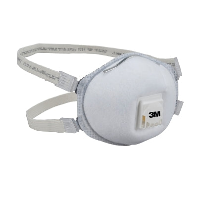 N95 Particulate Welding & Metal Pouring Respirator, Faceseal, Organic Vapors/Non-Oil Particles, White