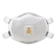 N100 Particulate Respirator, Half Facepiece, Non-Oil Particles, White