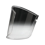 3M Versaflo M-925 standard visor clear uncoated polycarbonate curved with side mounting clips for Versaflo helmet visor