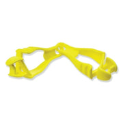 Squids 3400 Glove Clip Holder with Dual Clip, Hi-Viz Lime Green