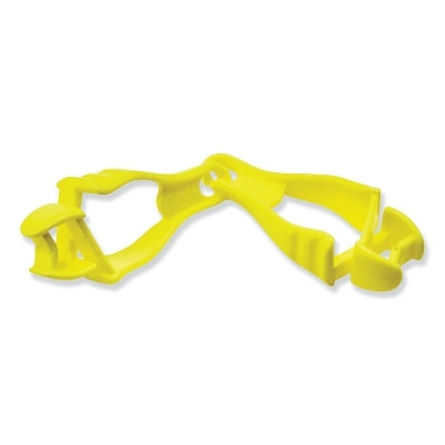 Squids 3400 Glove Clip Holder with Dual Clip, Hi-Viz Lime Green