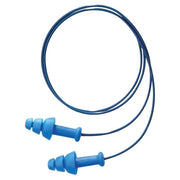 SmartFit Detectable Earplugs, TPE, Blue, Corded