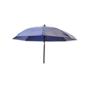 Heavy-Duty Construction Umbrella, 7 ft, Blue, Vinyl, Includes Extension Pole, Case Sold Separately