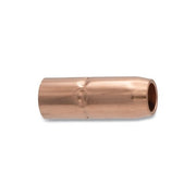 ATTC copper 1/2in bore with 1/8in recess nozzle for Miller 169-724 MIG gun, MIG welding nozzle