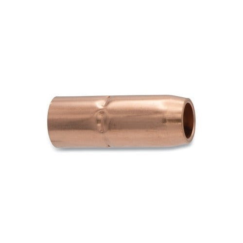 ATTC copper 1/2in bore with 1/8in recess nozzle for Miller 169-724 MIG gun, MIG welding nozzle