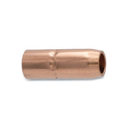 ATTC copper 5/8in bore with 1/8in recess nozzle for Miller 169-725 MIG gun, MIG welding nozzle