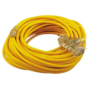 Tri-Source Polar/Solar Plus Multiple Outlet Cord, 100 ft, 3 Outlets, Yellow