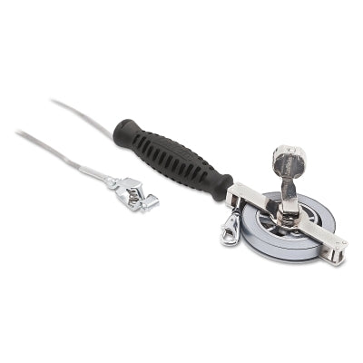 Atlas Oil Gauging Tape, 1/2 in W x 25 ft L, D1, Chrome Clad/Nubian Double-Duty, Used with 590 Plumb Bob