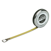 Executive Diameter Pocket Measuring Tape, 6 mm x 2 m, SAE/Metric, Charcoal