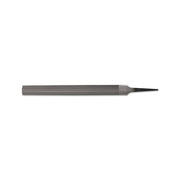 Crescent Nicholson half-round file 8 in, smooth cut, tapered steel body, flat and curved faces, metalworking hand file