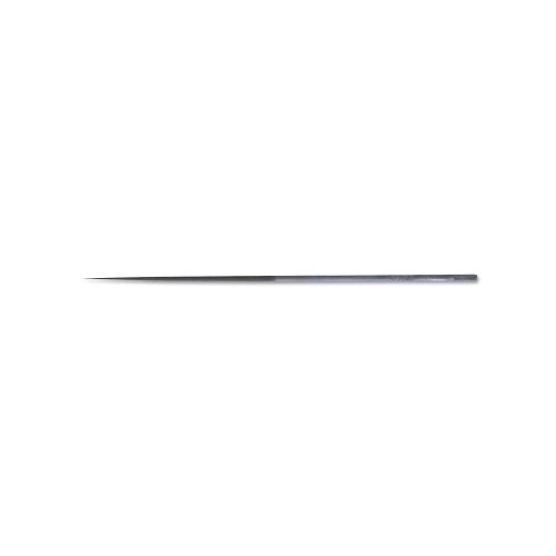 Crescent Nicholson 5-1/2 in RHNHEF round file 2 cut second cut tapered steel hand file