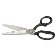Inlaid Bent Handle Industrial Shears, 10.375 in OAL, Black, Sharp
