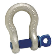 419 Series Anchor Shackle, 13/16 in Opening, 1/2 in Bail Size, 2 t, Screw Pin Shackle