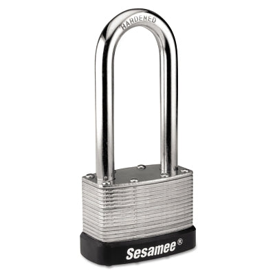 Sesamee Keyless Padlock, 5/16 in Shackle dia, 2-1/4 in L x 1 in W Shackle, Brass