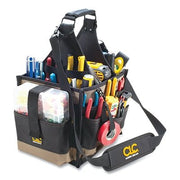 Soft Side Tool Bags, 22 Compartments, 11 in L x 10 in W x 19 in H