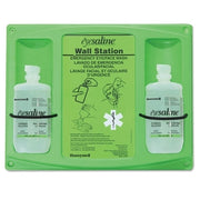 Eyewash Wall Station, 16 oz Double Bottles