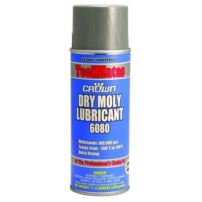 Dry Moly Lubricant, 11.6 oz, Aerosol Can