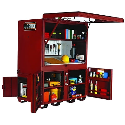 Heavy-Duty Field Office, 63 W x 42 D x 80 H, 3 Doors