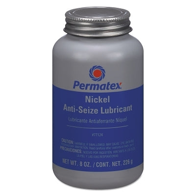 Nickel Anti-Seize Lubricant, 8 oz Brush-Top Bottle