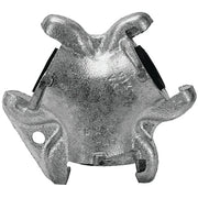 Air King 2-Lug Triple Connection, 5/16 in dia x 4-9/32 in W x 3-3/4 in H, Brass (Global Investment Cast)