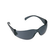 3M Virtua safety eyewear grey polycarbonate anti-fog lens wraparound frameless grey temple safety glasses