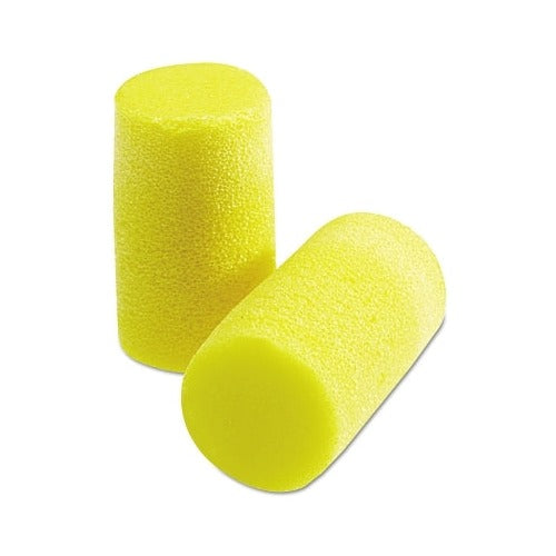 3M E-A-R Classic Plus foam earplugs yellow uncorded pillow pack PVC foam cylindrical pair hearing protection