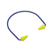 3M Caboflex Model 600 banded hearing protectors, blue band with yellow foam pods, hearing protection