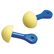 E-A-R Express Pod Plugs Earplug, Polyurethane, Yellow, Blue Grips, Uncorded