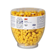 3M E-A-R Classic earplug refill bottle 500 uncorded foam yellow cylindrical earplugs dispenser refill
