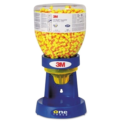 E-A-Rsoft SuperFit Earplugs, Polyurethane, Red/Yellow, Uncorded