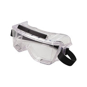 3M Centurion splash goggles clear antifog lens indirect vent black elastic strap chemical splash safety goggles