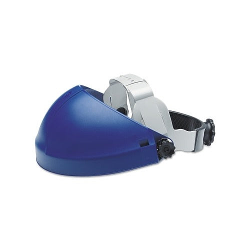 Uvex H8A ratchet headgear blue 9x6 in adjustable ratchet knob face shield headgear