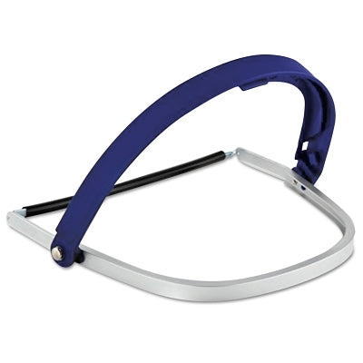 Headgear For Hard Hat H24M, Aluminum, Blue