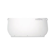 3M Faceshield WP98 clear uncoated polycarbonate flat 14-1/2 in L x 7-1/2 in W with side tabs for ratchet headgear face shield