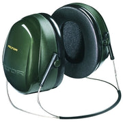PELTOR Optime 101 Earmuff, 26 dB NRR, Dark Green, Behind-the-Head