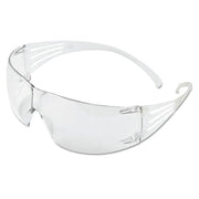 SecureFit 200 Series Safety Glasses, Frameless/Wrap-Around, Clear, Anti-Fog/Anti-Scratch
