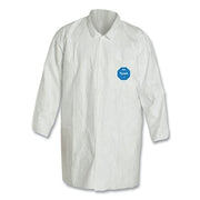 Tyvek 400 Two Pocket Lab Coat, 2X-Large, White
