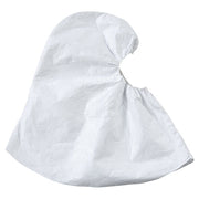 Tyvek Hood, Tyvek 400, Unlined, White, One Size Fits Most, Pullover