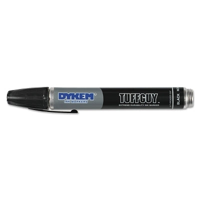 Tuff Guy Marker, Black, Medium, Threaded Cap