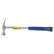Framing Hammer, Rip Claw, Smooth, Steel Handle/Head, Blue Shock Reduction Grip, 16 in OAL, 22 oz