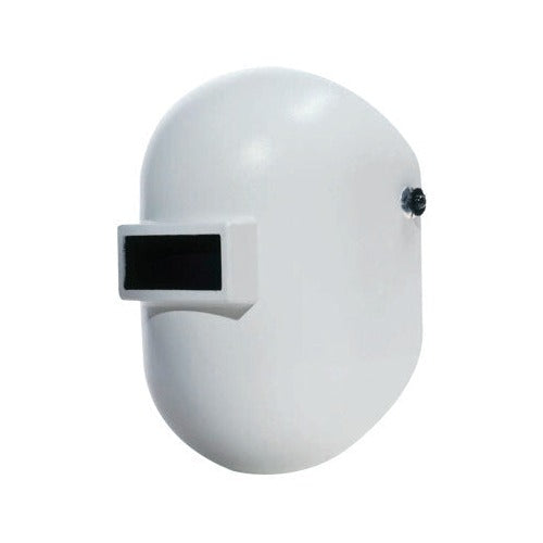 Honeywell 280-110-WH white Pipeliner welding helmet with flip-front lens and ratchet headgear helmet