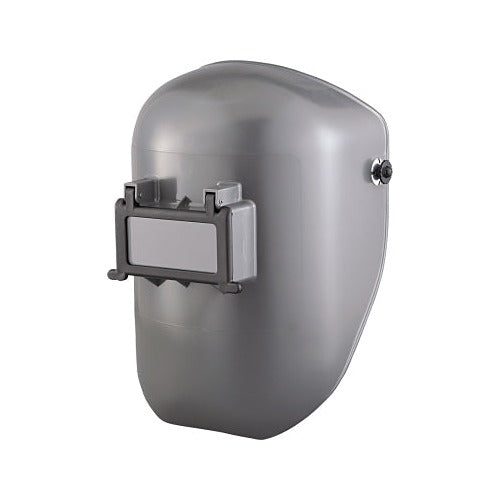 Honeywell Fibre-Metal TigerHood Classic welding helmet shade 10 gray 2x4-1/4 in window flip-front passive lens