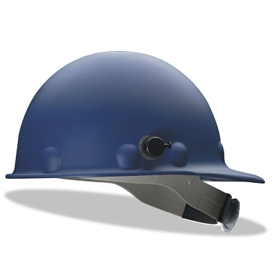 Roughneck P2 Hard Cap, 8-point Ratchet, Quick-Lok Block and 3RW3 Ratchet Headband, P2HN, Blue