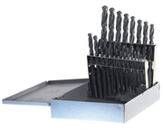 21PC HD DRILL BIT SET 1/16-3/8 BY 64ths