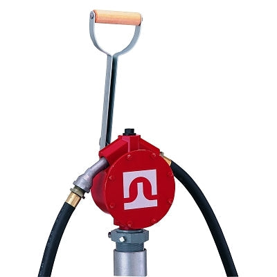 Piston Hand Pump, 3/4 in (NPT), 8 ft Hose