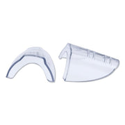 Slip-On Sideshield, 2 in Wide, Clear