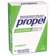 Propel Instant Powder Packet, 0.08 oz, 16.9 to 20 oz Yield, Kiwi Strawberry