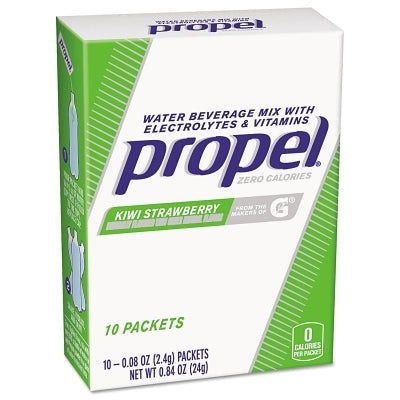 Propel Instant Powder Packet, 0.08 oz, 16.9 to 20 oz Yield, Kiwi Strawberry