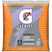 G Series 02 Perform Thirst Quencher Instant Powder, 21 oz, Pouch, 2.5 gal Yield, Frost Riptide Rush